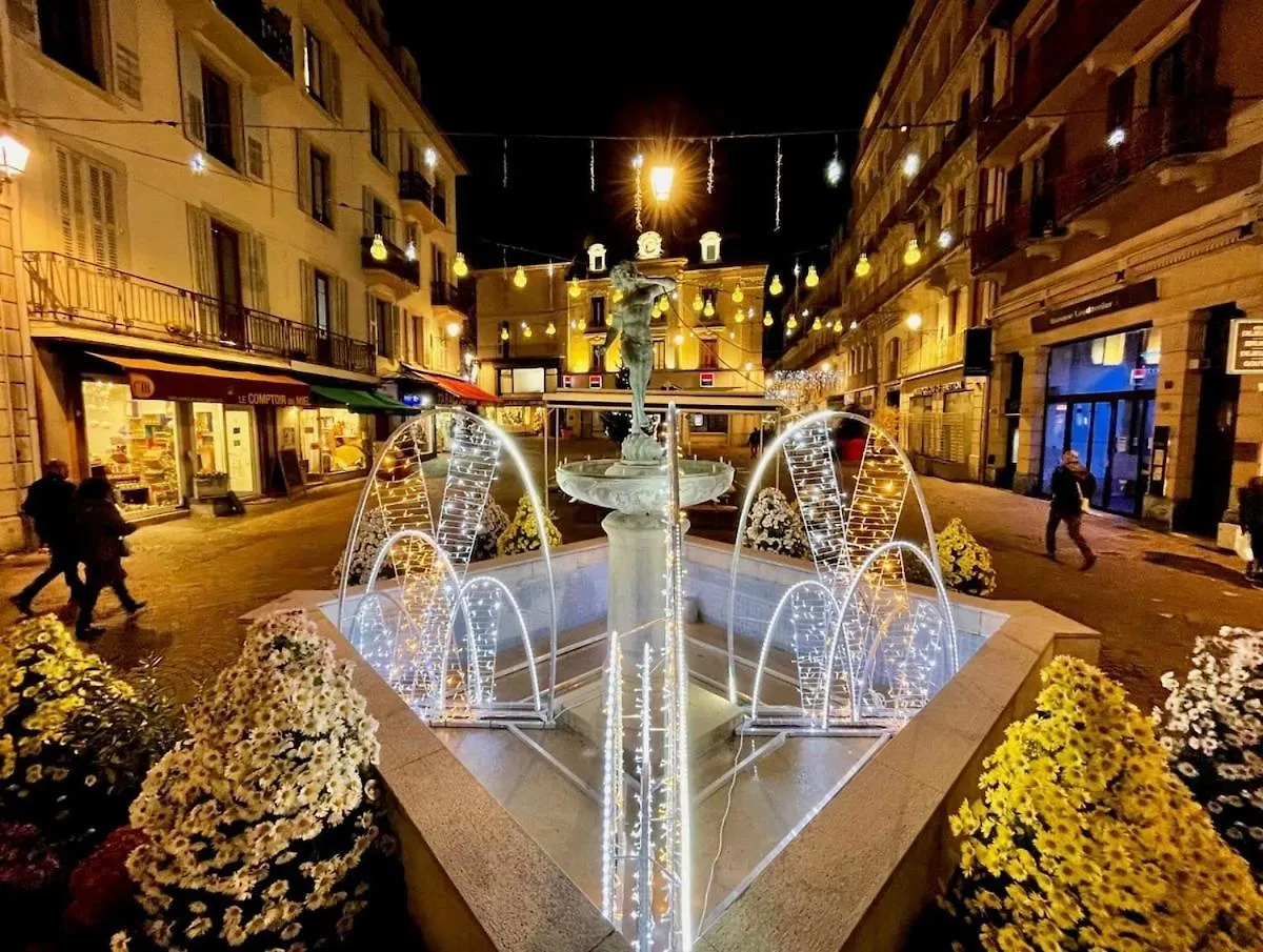 Apartment Charmant T3 ,100M2, Centre Ville, Classe 3 Etoiles Aix-les-Bains